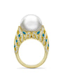 A Family Journey Copenhagen Pearl Yellow Gold Ring