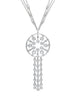 Raindance Diamond Platinum Tassel Pendant