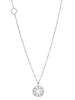 Circus Long White Gold Diamond Necklace
