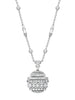 The National Gallery Play of Light Platinum Pendant