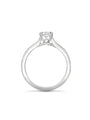Harmony Cushion Cut Platinum Diamond Engagement Ring