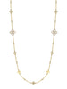 Be Boodles Medium Long Motif Yellow Gold Diamond Necklace
