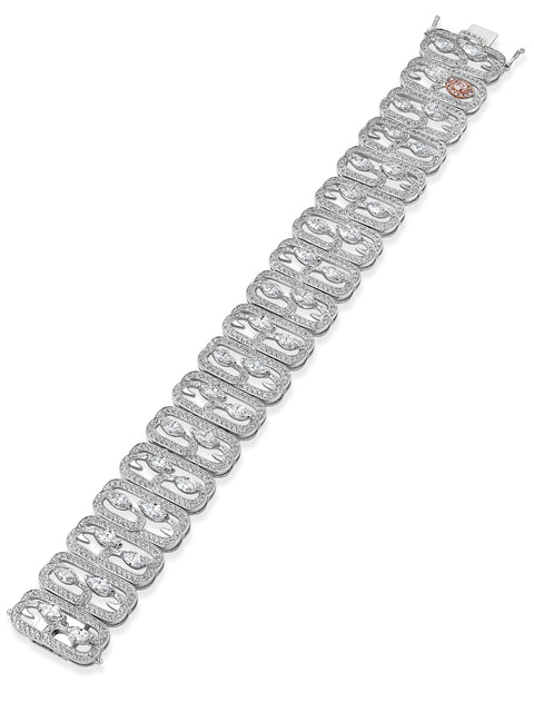 Secret Garden New Beginnings Diamond Platinum Bracelet