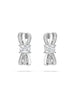 Ribbons Ashoka Diamond Hoop Earrings