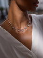 Secret Garden Kite Diamond Platinum Necklace