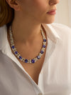 Secret Garden Verdure Tanzanite and Diamond Necklace