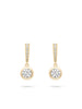 Classic Yellow Gold Diavik Diamond Drop Earrings