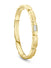 Jazz Ashoka Diamond Yellow Gold Bangle