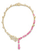 A Family Journey Barcelona Pink Sapphire Necklace