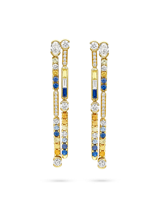The Boodles National Gallery Collection - Play of Light Yellow Gold Earrings