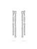 The National Gallery Play of Light Platinum Drop Earrings