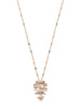 The National Gallery Play of Light Rose Gold Pendant