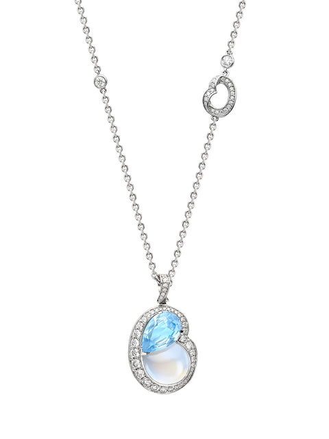 The National Gallery Motherhood Aquamarine Pendant