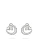 Lucky Diamond Horseshoe Earrings