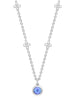 Beach Tanzanite Platinum Pendant