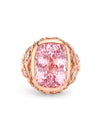 Africa Flamingo Lake Nakuru Morganite Rose Gold Ring