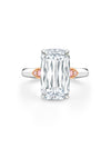 Ashoka Diamond Cupid Platinum Ring