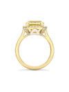 Art Deco Yellow Diamond Yellow Gold Ring