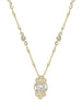 A Family Journey Vienna Ashoka Diamond Yellow Gold Pendant