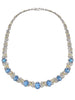 Secret Garden Verdure Tanzanite and Diamond Necklace