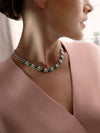 The Scroll Emerald Suite Featuring Necklace and Earrings