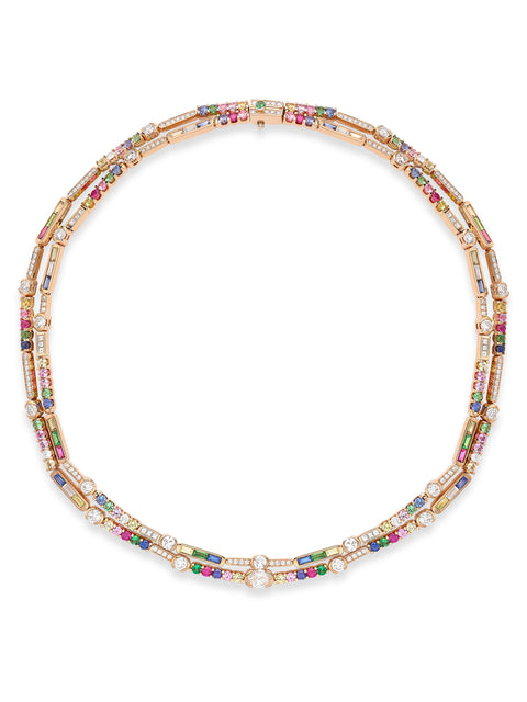 The National Gallery Play of Light Chelsea Flower Show Double Necklace