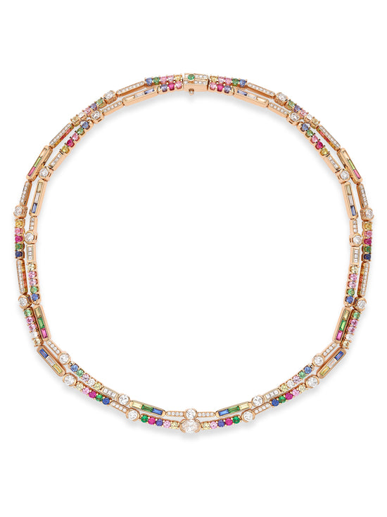 The National Gallery Play of Light Chelsea Flower Show Double Necklace