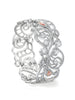 Sweet Pea Diamond Platinum Bangle