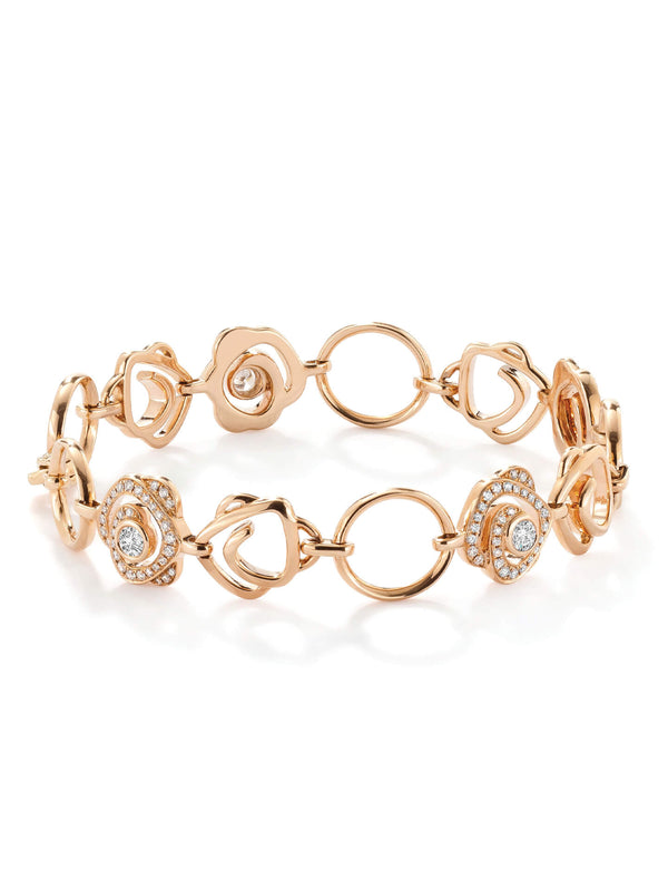 Maymay Rose Classic Rose Gold Diamond Bracelet