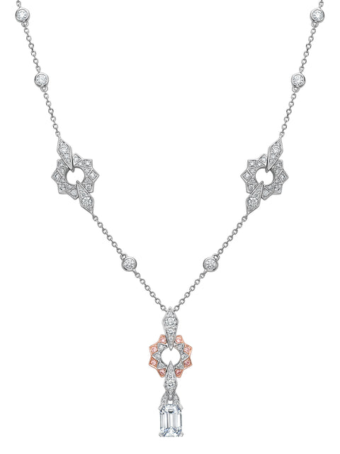 Peace of Mined Pink Diamond Pendant