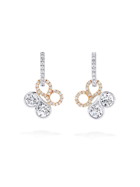 Be Boodles Diamond Drop Earrings