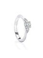 Cupid Round Brilliant Platinum Diamond Engagement Ring