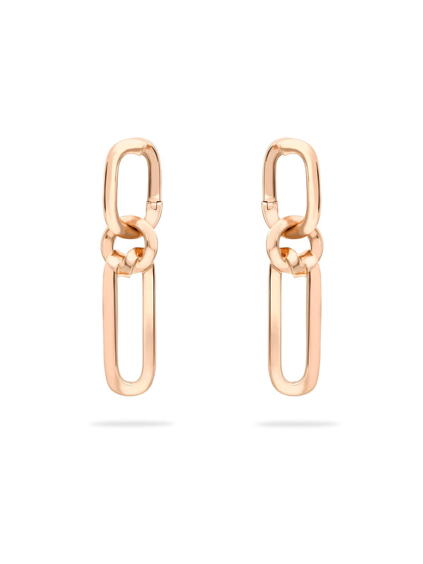 The Knot Rose Gold Earrings