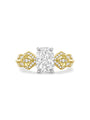 Peace of Mined Yellow Gold Diamond Ring