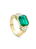 A Family Journey Bali Yellow Gold Emerald Ring