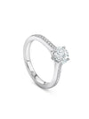 Harmony Round Brilliant Diamond Engagement Ring