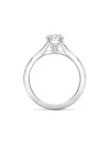 Harmony Round Brilliant Platinum Diamond Engagement Ring