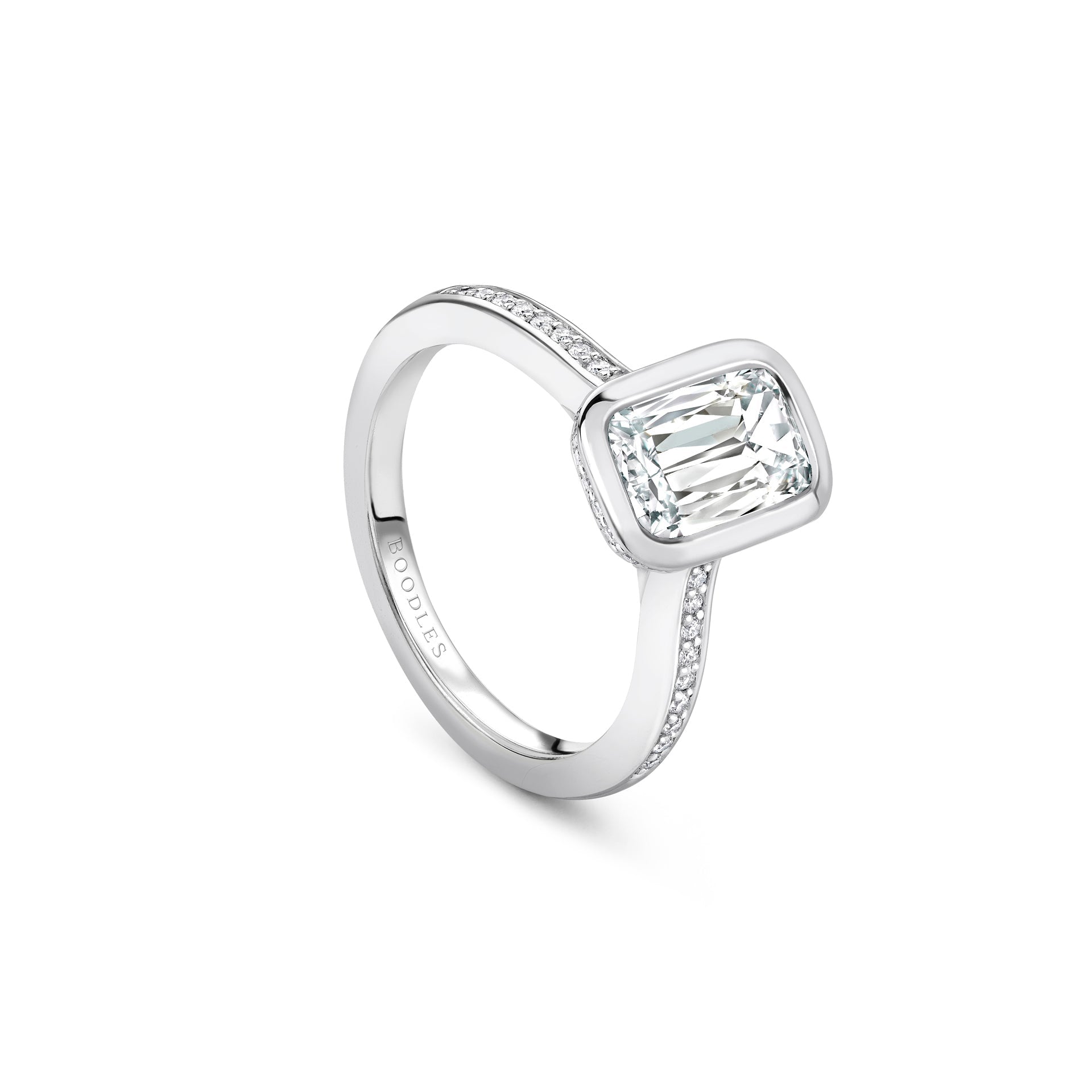 The Boodles Ashoka Platinum Diamond Engagement Ring