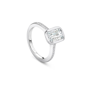 The Boodles Ashoka Platinum Diamond Engagement Ring