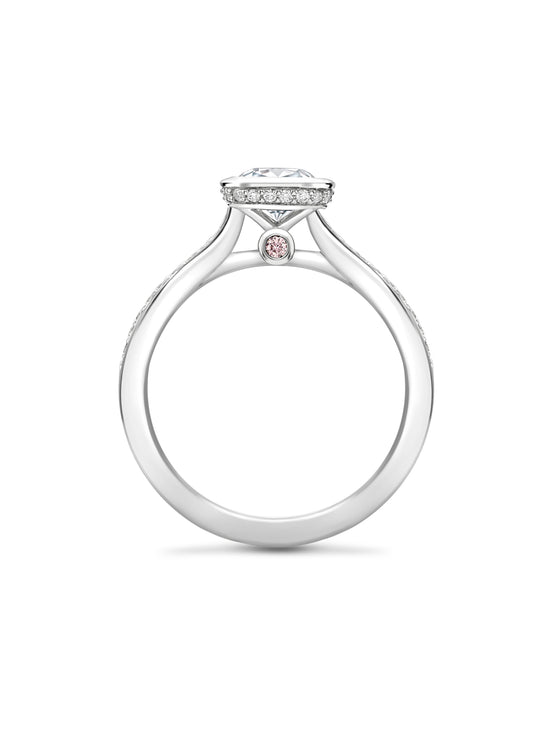 The Boodles Ashoka Platinum Diamond Engagement Ring