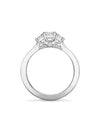 Trilogy Ashoka Cut Platinum Diamond Ring
