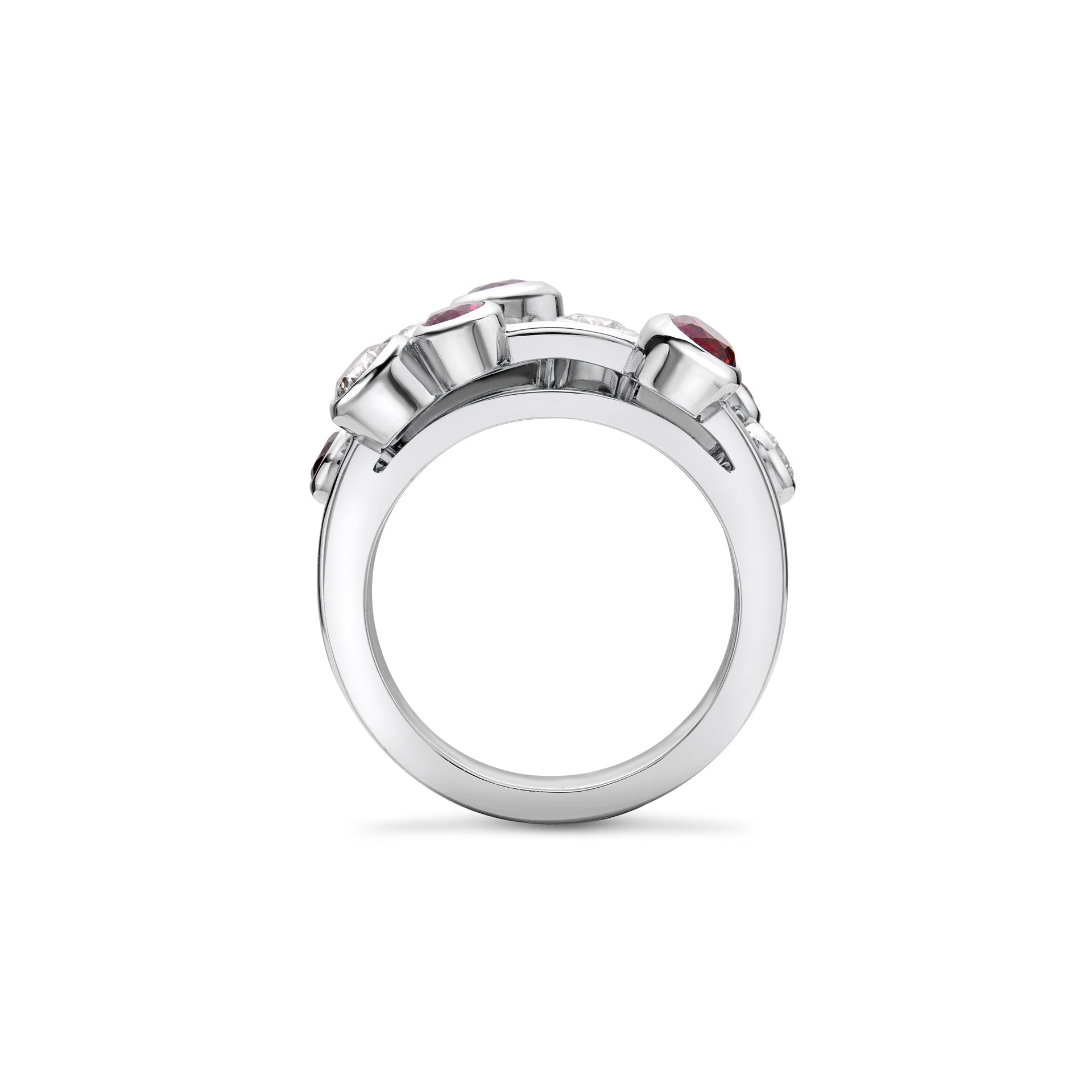 Raindance Classic Platinum Ruby Ring