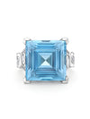 A Family Journey Geneva Aquamarine Platinum Ring
