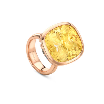 The Palace Collection Silk Mantua Heliodor Ring