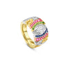 Disco Zebra Ring