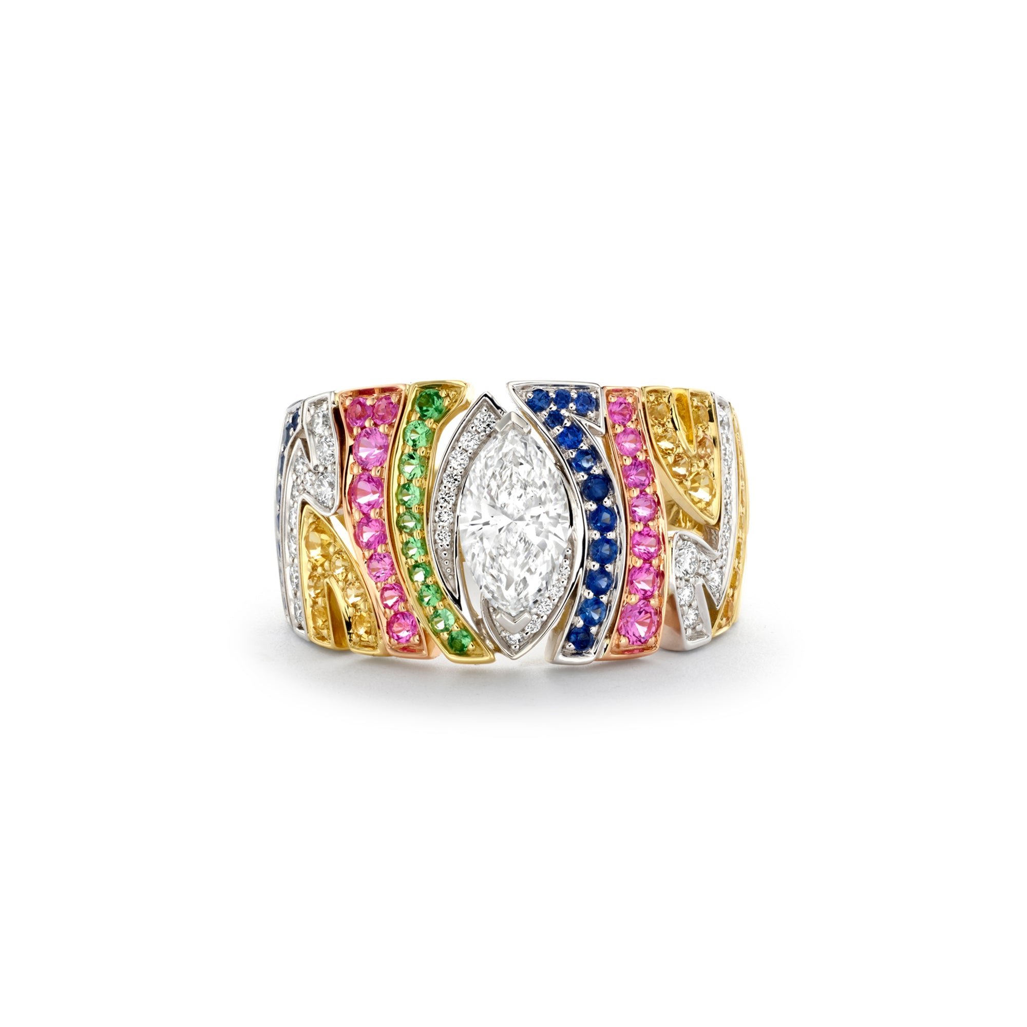 Disco Zebra Ring