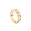 Be You Yellow Gold Diamond Ring