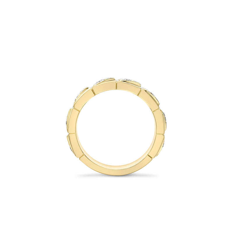 Be You Yellow Gold Diamond Ring