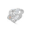Secret Garden Platinum Marquise Diamond Ring