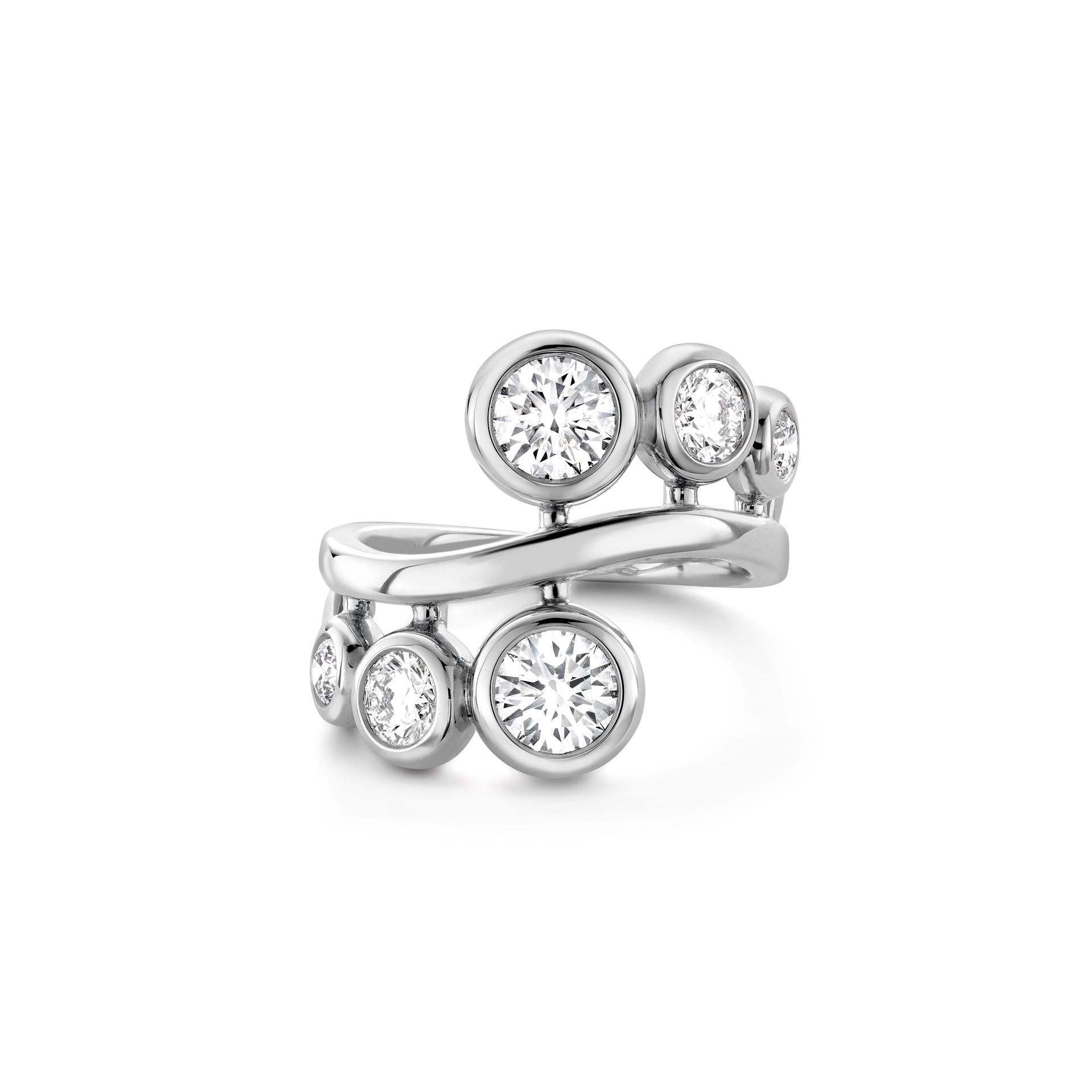 Beach Diamond Ring